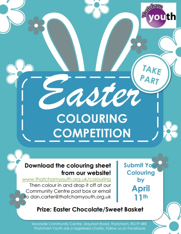 The Easter colouring competition.